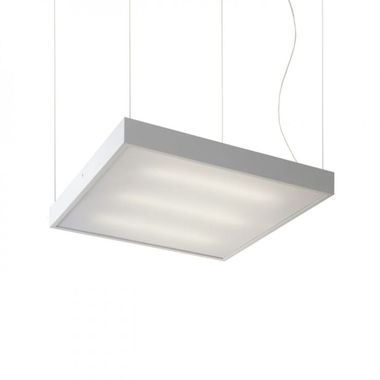 STRUCTURAL 55x55 wisząca biała  230V 2G11 3x36W
