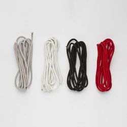 FIT 3x0,75 4m kabel tekstylny czarna  230V