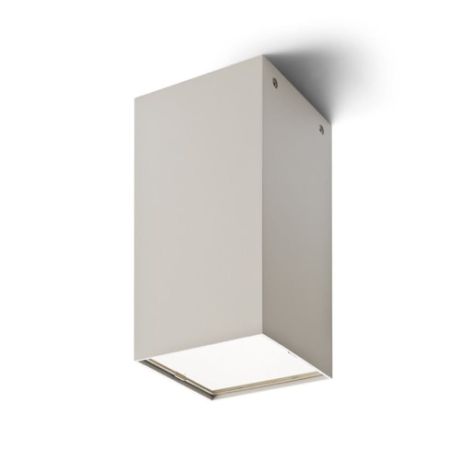Przejdź do produktu MEA sufitowa kwadratowa  aluminium szczotkowane 230V LED E27 15W