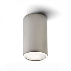 MEA sufitowa cylindryczna  aluminium szczotkowane 230V E27 18W