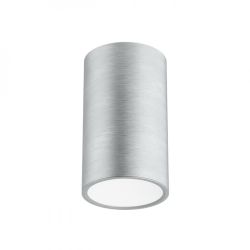 MEA sufitowa cylindryczna  aluminium szczotkowane 230V E27 18W