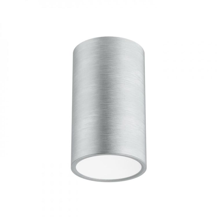 MEA sufitowa cylindryczna  aluminium szczotkowane 230V E27 18W