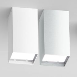 MEA sufitowa kwadratowa biała  230V E27 18W