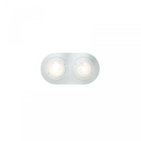 Przejdź do produktu BIZZ II wychylna  aluminium szczotkowane 12V GU5,3 2x50W