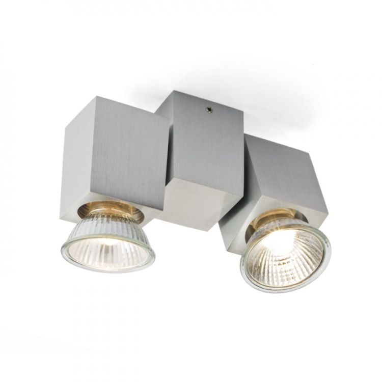 MARVEL II kierunkowa  aluminium 230V GU10 2x50W