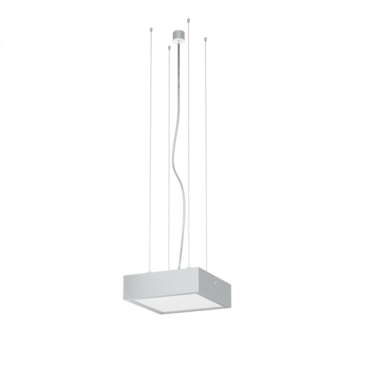 STRUCTURAL 20x20 wisząca  aluminium szczotkowane 230V G24-q2 2x18W