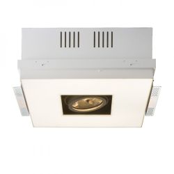 OFFICE TWIN wpuszczana biała  230V/12V 2GX13+G53 55+50W