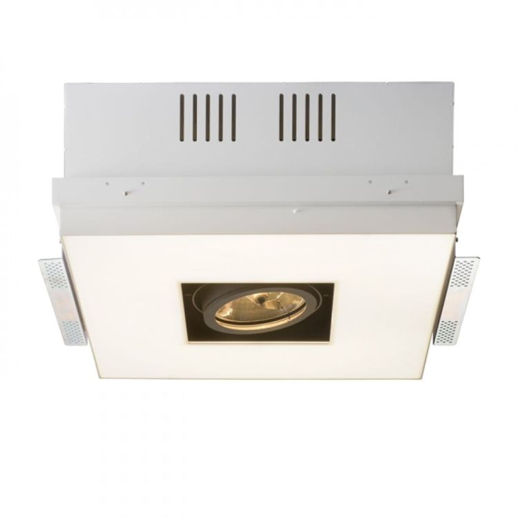 OFFICE TWIN wpuszczana biała  230V/12V 2GX13+G53 55+50W