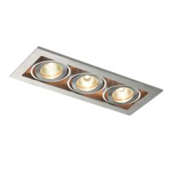 FIZZ III kierunkowa  aluminium 12V GU5,3 3x50W