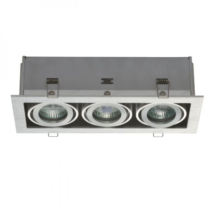 FIZZ III kierunkowa  aluminium 12V GU5,3 3x50W