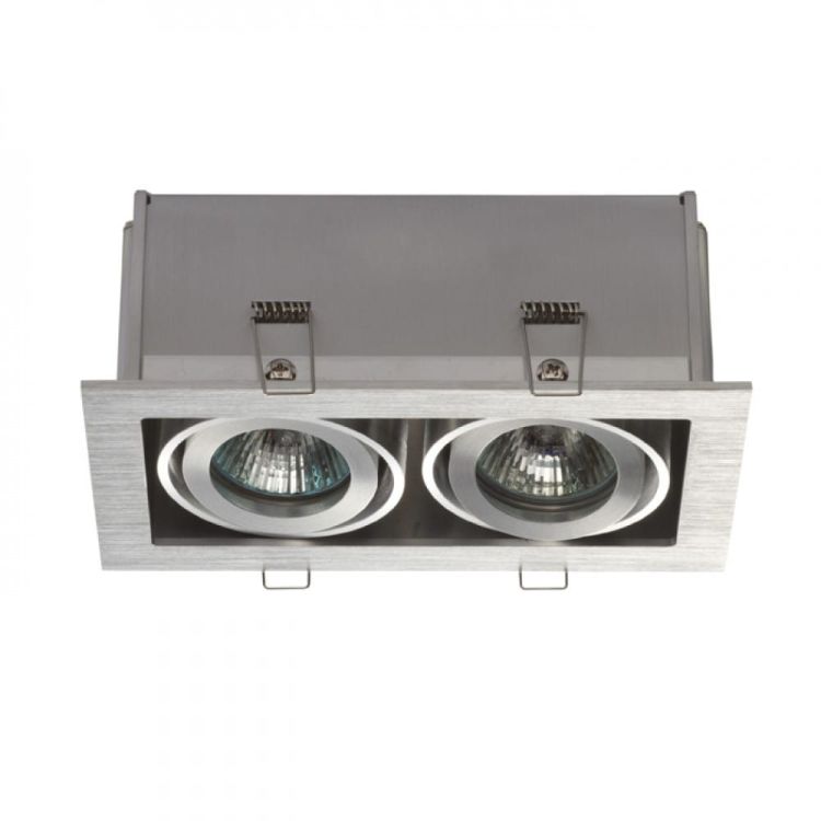 FIZZ II kierunkowa  aluminium 12V GU5,3 2x50W