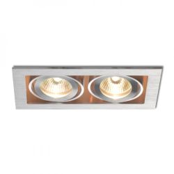 FIZZ II kierunkowa  aluminium 12V GU5,3 2x50W