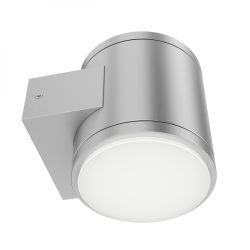 MITCH II ścienna  aluminium 230V GX53 2x9W