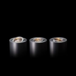 MOCCA sufitowa  aluminium 230V GU10 50W