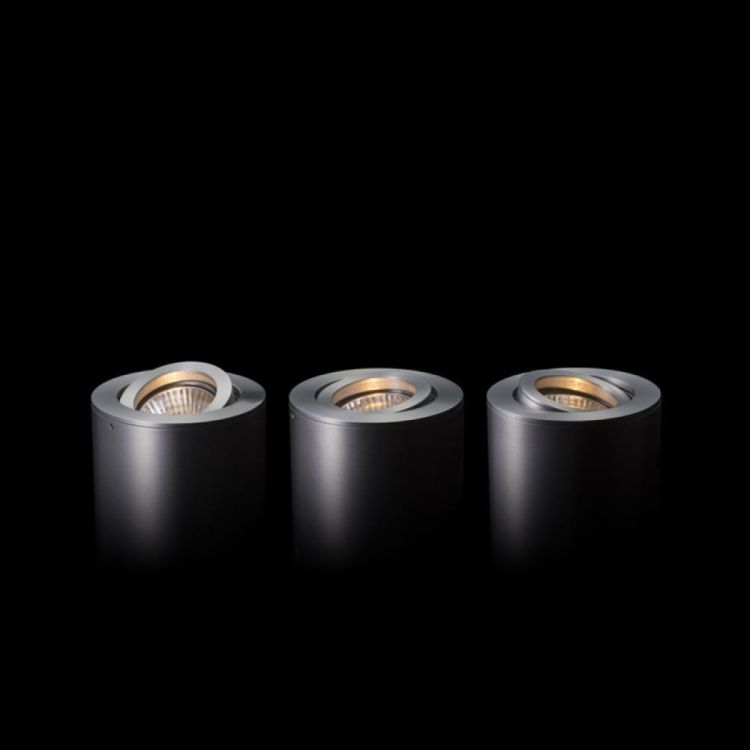 MOCCA sufitowa  aluminium 230V GU10 50W