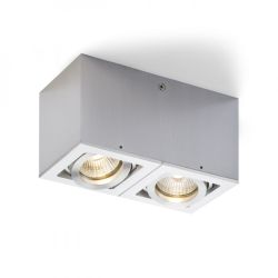 BERIT II   aluminium 230V GU10 2x50W