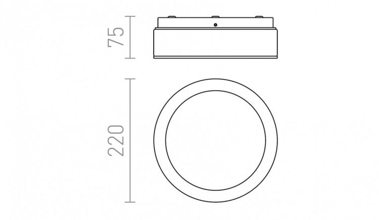 KARISMA 22 2D   szkło opalowe 230V GR10q 16W IP44