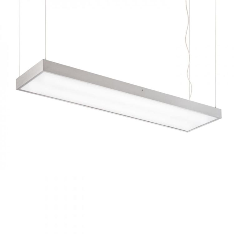 STRUCTURAL 120x30 wisząca  aluminium szczotkowane 230V G5 3x28W