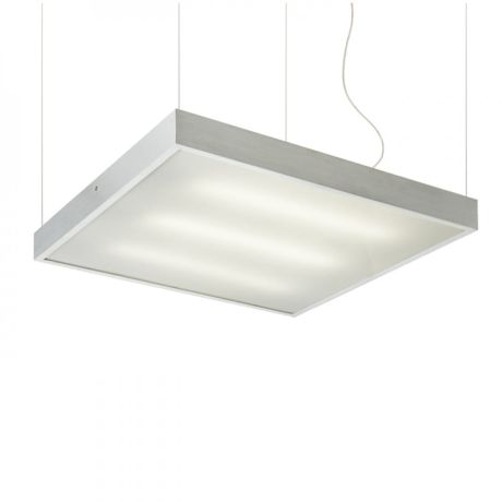 Przejdź do produktu STRUCTURAL 55x55 wisząca  aluminium szczotkowane 230V 2G11 3x36W
