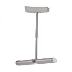 CRICKET II natynkowa aluminium szczotkowane/chrom 230V G9 2x40W