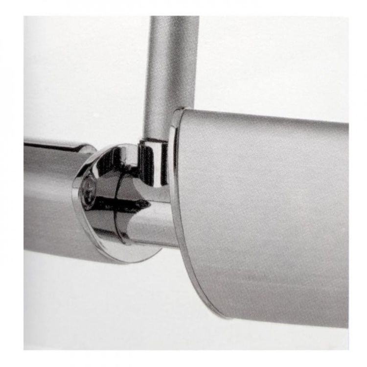 CRICKET II natynkowa aluminium szczotkowane/chrom 230V G9 2x40W