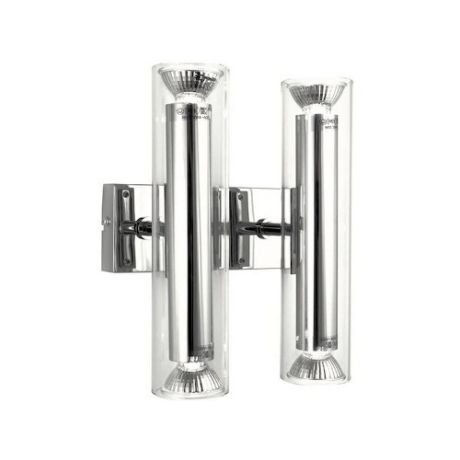 Przejdź do produktu PYRAS II ścienna szkło przezroczyste/chrom 230V GU10 4x50W