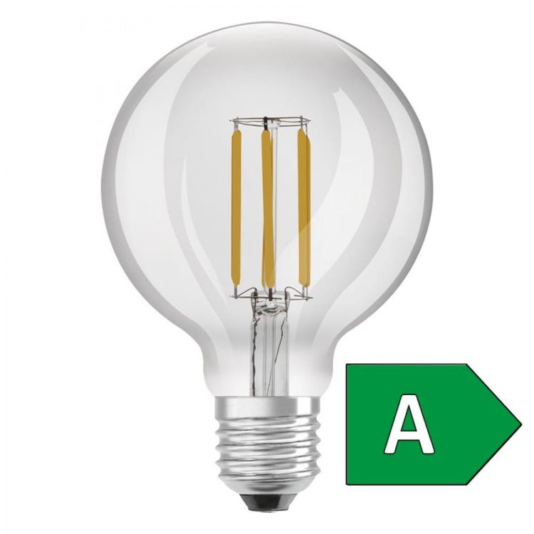 OSRAM ULTRA ECONOMY 210lm/W Globe 95   przezroczysta 230V E27 LED EQ60  3000K
