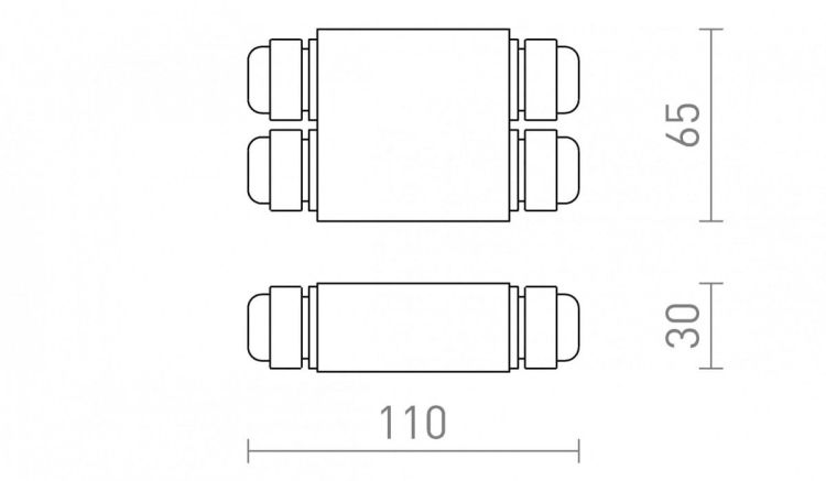IP-BOX IP68  czarna    IP68