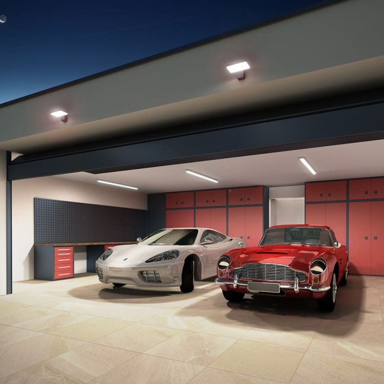 TRIDENT PRO 150 korpus szara akryl mat  230V LED 60W IP65  4000K