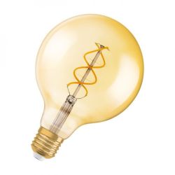 OSRAM Vintage Globe 125 SPIRAL bursztynowy 230V E27 LED EQ25 2000K