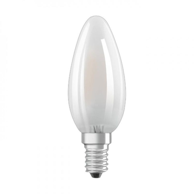 OSRAM Retrofit świecowa DIMM  mat 230V E14 LED EQ40  2700K