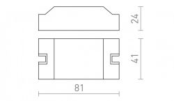 DRIVER LED 3-8W    350mA 8.5W