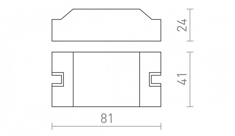 DRIVER LED 3-8W    350mA 8.5W