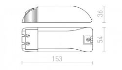 TRAFO 50-150W 12V AC DIMM   12V 150W