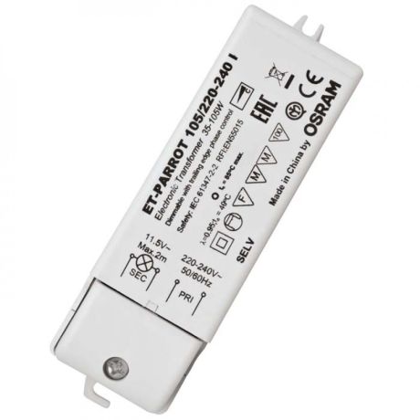 Przejdź do produktu TRAFO 35-105W 12V AC DIMM   12V 105W