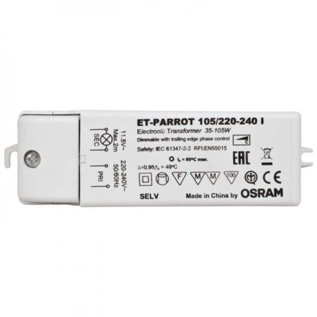 Przejdź do produktu TRAFO 35-105W 12V AC DIMM   12V 105W