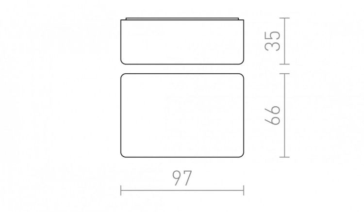 DARK SENSOR 2-100 Lux natynkowy czarna  230V  IP44