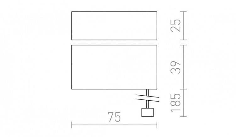 DARK SENSOR 5-50 Lux  wbudowany biała  230V  IP44