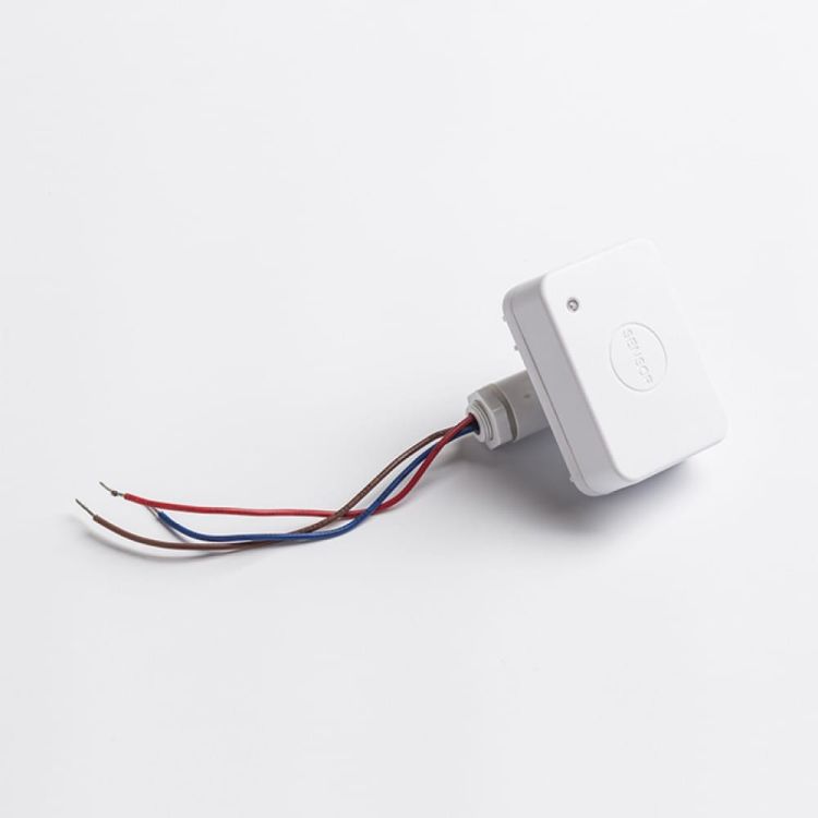 SENSOR do montażu na lampach zewnętrznych biała  230V max. 500W 180° IP65