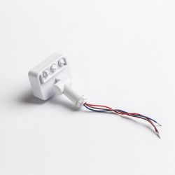 SENSOR do montażu na lampach zewnętrznych biała  230V max. 500W 180° IP65