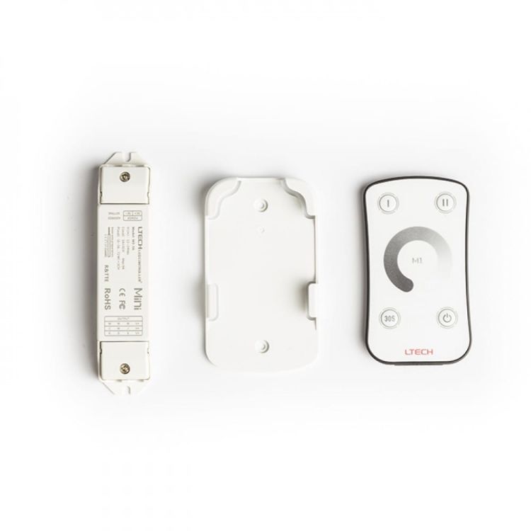 LED STRIP ściemniacz ze zdalnym sterowaniem biała  12V= max. 108W