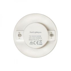 PUC żarówka   230V GX53 LED 7W 105°  3000K