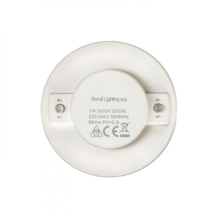 PUC żarówka   230V GX53 LED 7W 105°  3000K