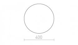 DIFFUSER R 40 PMMA  akryl mleczny