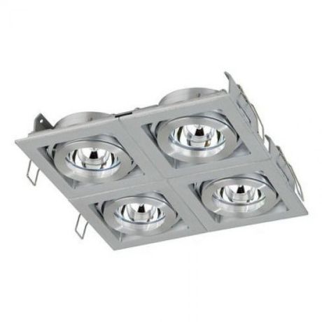 Przejdź do produktu MANCHESTER IV wpuszczana aluminium szczotkowane 12V GU5,3 4x50W
