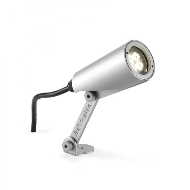 RX4 DC reflektor zewnętrzny srebrno-szara aluminium 700mA LED 7W 30° IP65 3200K