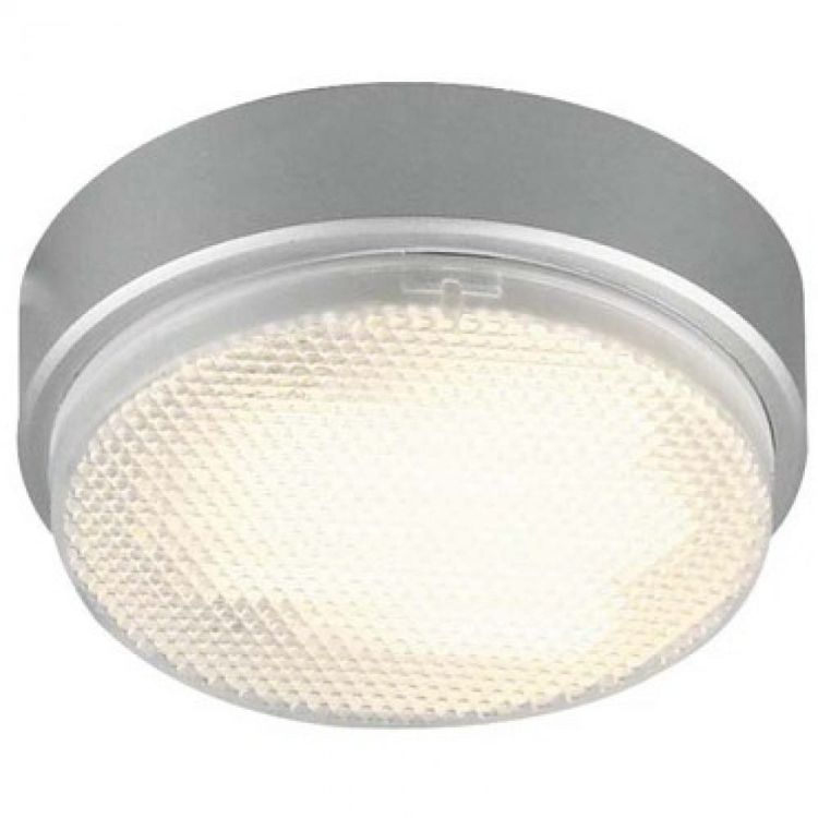 PLANET natynkowa lub wpuszczana srebrno-szara 230V GX53 9W