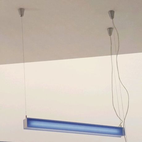 Przejdź do produktu FLOU 21 wisząca niebieska akryl mat 230V G5 21W