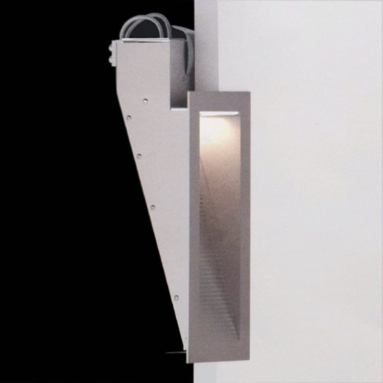 ADAMO wpuszczana srebrno-szara aluminium 12V G6,35 50W