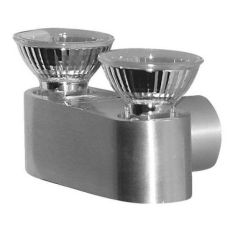 Przejdź do produktu OZONE II ścienna aluminium GU10 2x50W